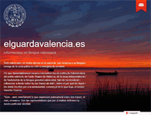 Tablet Screenshot of elguardavalencia.es